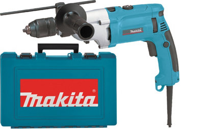 MAKITA HP2071F 110v Percussion Drill 13mm Keyless Chuck | DIY At B&Q