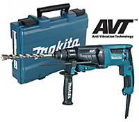 Makita HR2631F 240v SDS Plus Corded Rotary Hammer Drill 26mm AVT Low Vibration