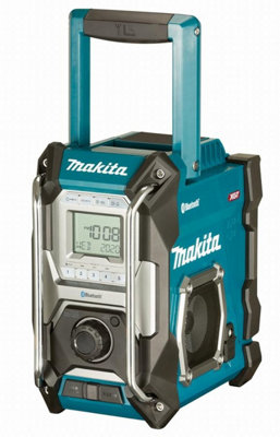Makita Job Site Bluetooth Radio MR002GZ Blue LXT 18V 40v Max AM FM XGT USB Bare