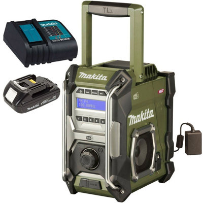 Makita dab+ deals radio with battery