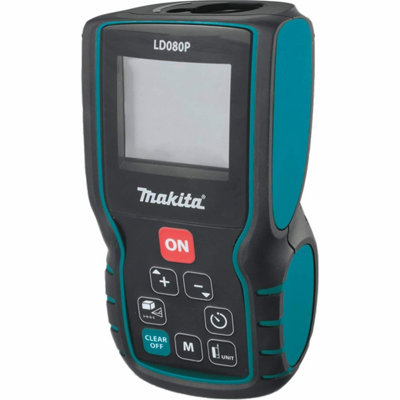 Makita LD080P 80m Rangefinder Laser Distance Measurer Range Finder + Pouch