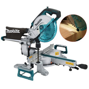 Makita LS0816F 240v 216mm 8.5" Slide Compound Mitre Saw + LED Job Light + Blade