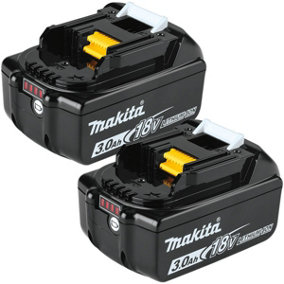 Makita LXT 3.0Ah Lithium-Ion Battery 2-Pack 18V BL1830B/2