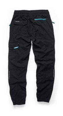 Makita MK301W Axis Stretch Joggers for Women Black Size - S