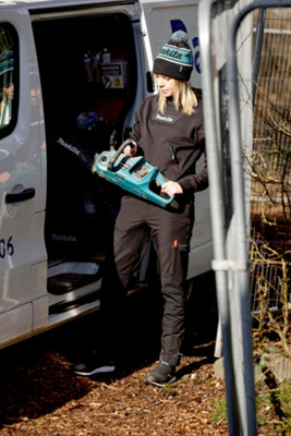 Makita MK301W Axis Stretch Joggers for Women Black Size - S