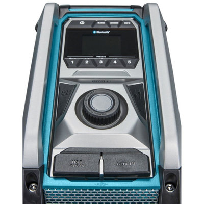 Makita Bluetooth ラジオ Makita 40V Max XGT Cordless Bluetooth Job Site Radio, Tool Only