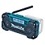 Makita MR052 10.8V CXT Job Site AM / FM Battery Cordless Radio Blue Bare Unit