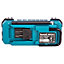Makita MR052 10.8V CXT Job Site AM / FM Battery Cordless Radio Blue Bare Unit