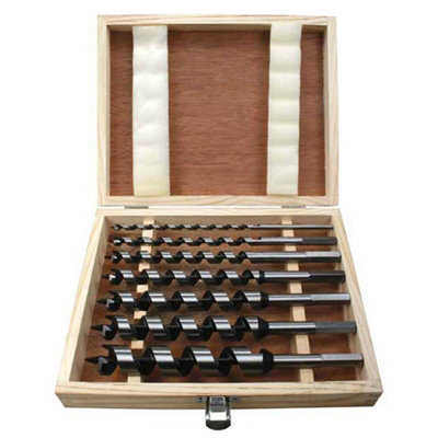 Makita P35623 Auger Wood Drill Set Hexagon 200mm Standard 7 Piece