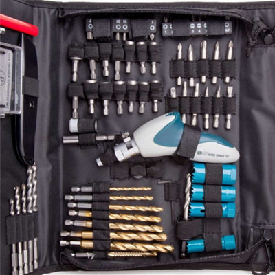Makita P-51851 96 Piece Electricians Drill Screwdriver Tool Kit