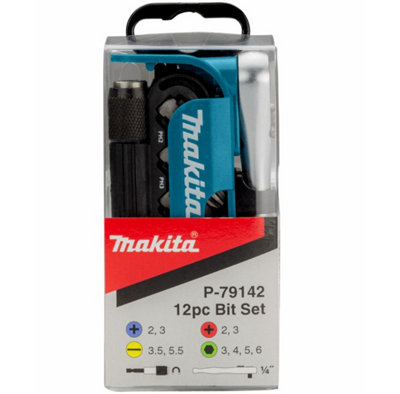 ぽかぽか。/ Nutts Makita P-79142 Screwdriver Bit Set Colour Coded + Ratchet + Bit