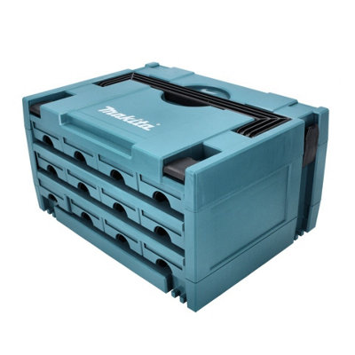 Makita P-84327 MAKPAC 12 Drawer Stacking Connector Tool Case TYPE 3 + 2 + Inlay - 3