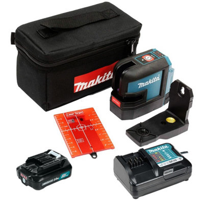 Makita SK105 12v CXT Self Leveling Cross Line Laser Level Red 1x 2.0ah  Battery