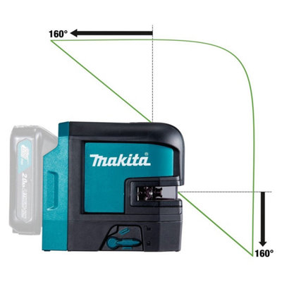 Makita SK105GDZ 12v Green Self Leveling Cross Line Laser Level Battery + Tripod