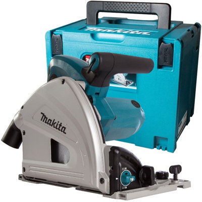 Makita SP6000J1 165mm Plunge Saw 240V with 2 x 1.5m Guide Rail in Bag + Connector & Case