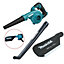 Makita UB100DZ 12v CXT Cordless Blower Vacuum + Long Nozzle + Collect Bag - Bare