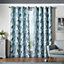 Mal 90" x 90" Green (Ring Top Curtains)