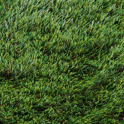 Malaga 40mm Artificial Grass, Value For Money, Pet-Friendly Artificial Grass, FakeGrass For Lawn-3m(9'9") X 4m(13'1")-12m²