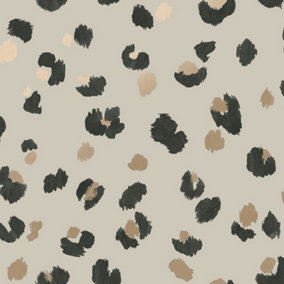 Mali Leopard Print Wallpaper - Natural