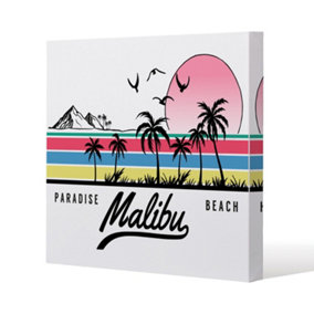 Malibu (Canvas Print) / 127 x 127 x 4cm
