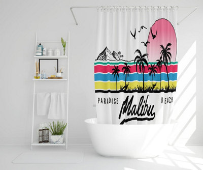 Malibu (Shower Curtain) / Default Title Price Comparisons | Compare The Build