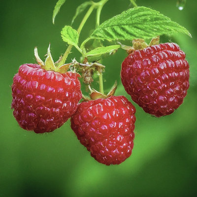 Malling Promise Raspberry (Rubus) Tree - 7Ltr Potted