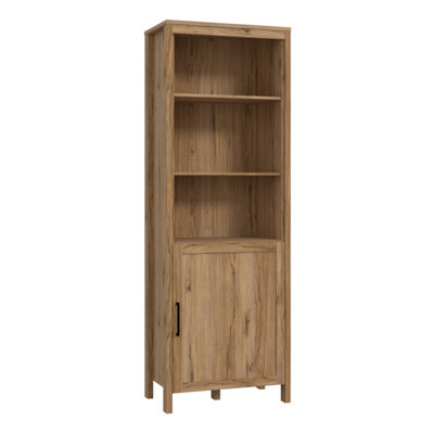 Malte Brun Shelf Unit in Waterford Oak DIY at B&Q