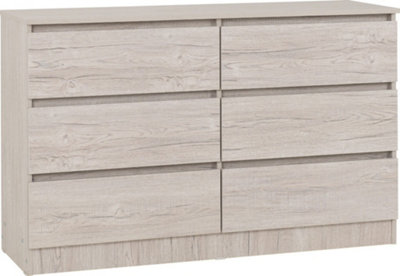 Beige 6 on sale drawer dresser