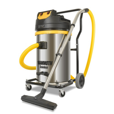 MAMMOTH STAINLESS 110Volt 2500W MOTOR POWER, 80 Litre Wet & Dry vacuum cleaner