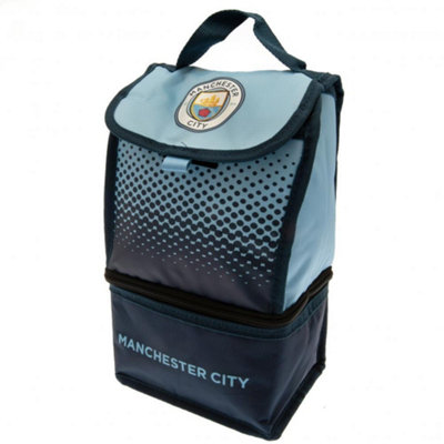 Manchester City FC Lunch Bag Black Sky Blue One Size DIY at B Q