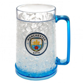 Manchester City FC Official Freezer Mug Blue (One Size)