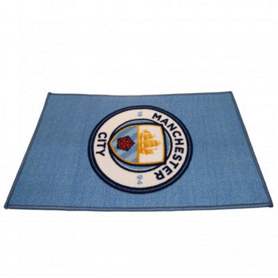 Manchester City FC Rug Blue (One Size)