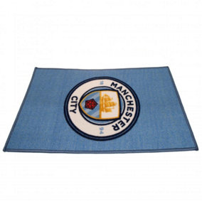 Manchester City FC Rug Blue (One Size)