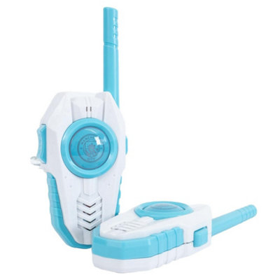 Manchester City FC Walkie Talkie Set (Pack of 2) Sky Blue/White (One Size)