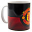 Manchester United FC Club Crest Mug Black/Red (One Size)