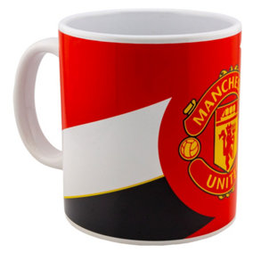 Manchester United FC Jumbo Mug Red/Yellow (One Size)