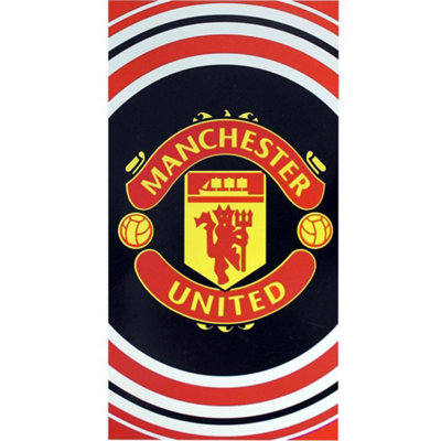 Manchester United FC Pulse Towel Black/Red/White (One size) Price Comparisons | Compare The Build