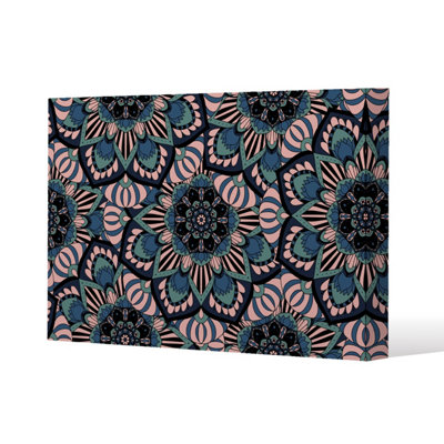 Mandalas pattern (Canvas Print) / 101 x 77 x 4cm
