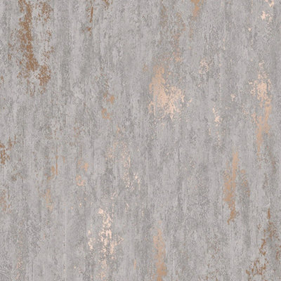 Manhattan Modern Wallpaper in Charcoal and Rose
