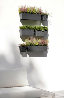 Manhattan Wall Ecopots Plastic 35cm - 7