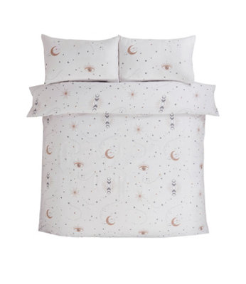 Manifesting Polycotton Duvet Set With Pillowcase - 3