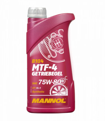 MANNOL 4+1L MTF-4 Getriebeoel 75W-80 API GL-4 BMW MTF LT-1/-2/-3  