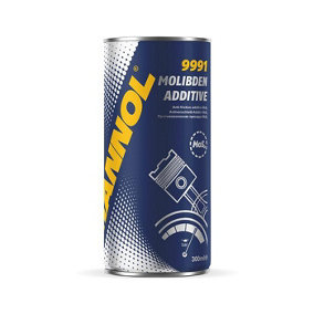 MANNOL 9991 Molibden Anti Friction Engine Oil Additive Fluid 12x300ml Cans