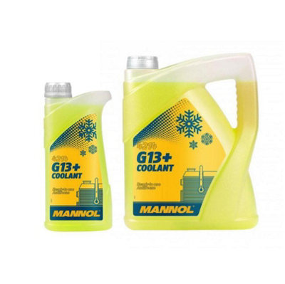 MANNOL G13 Yellow Antifreeze Coolant Ready For Use German High