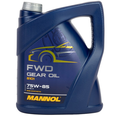 MANNOL Gear Oil FWD 75W-85 GL-4 Semi Synthetic Manual Transmissions 5 Litre