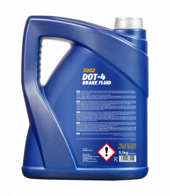 MANNOL Synthetic Brake Clutch Fluid DOT 4 ISO 4925 SAE J 1703 5L 