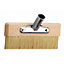 Manns 147 Natural Bristle Decking Brush 220mm - Ideal for Decking Oil and Stain