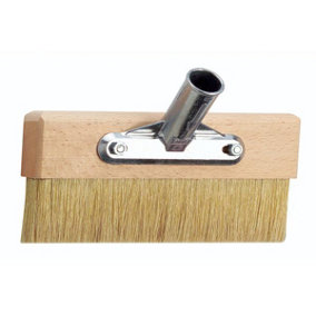 Manns 147 Natural Bristle Decking Brush 220mm - Ideal for Decking Oil and Stain