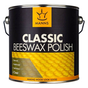 Manns Classic Beeswax Polish 150ml - High Quality Beeswax
