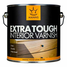 Manns Extra Tough Interior Varnish Gloss 2.5Ltr